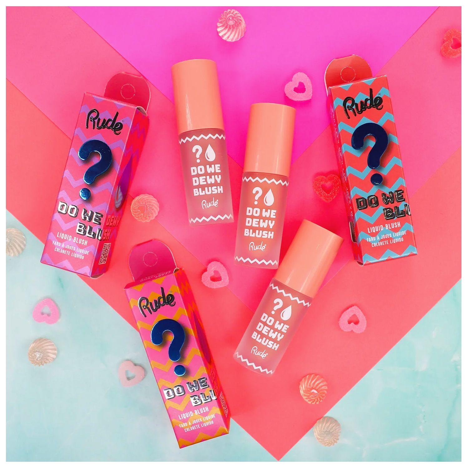 Rubor LíquidoDo we dewy blush Dusty Rose - Rude Cosmetics-5