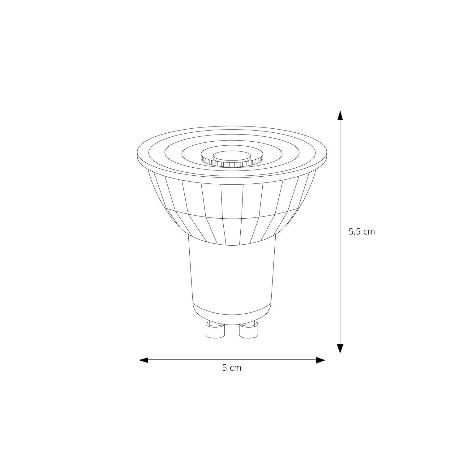 Ampolleta Philips Dimeable MasLed Spot VLE 5W GU10 Luz Cálida-1