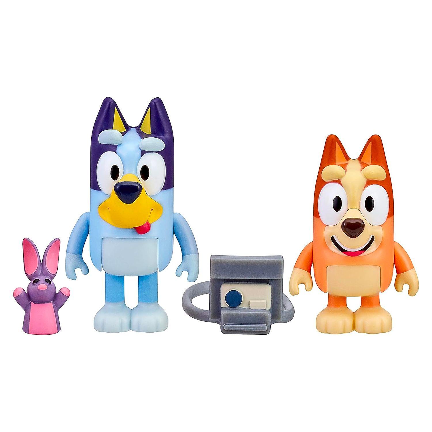 Set de 2 Figuras Serie Bluey “Photo Fun”-1