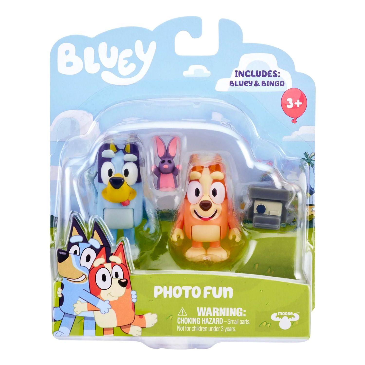 Set de 2 Figuras Serie Bluey “Photo Fun”-0