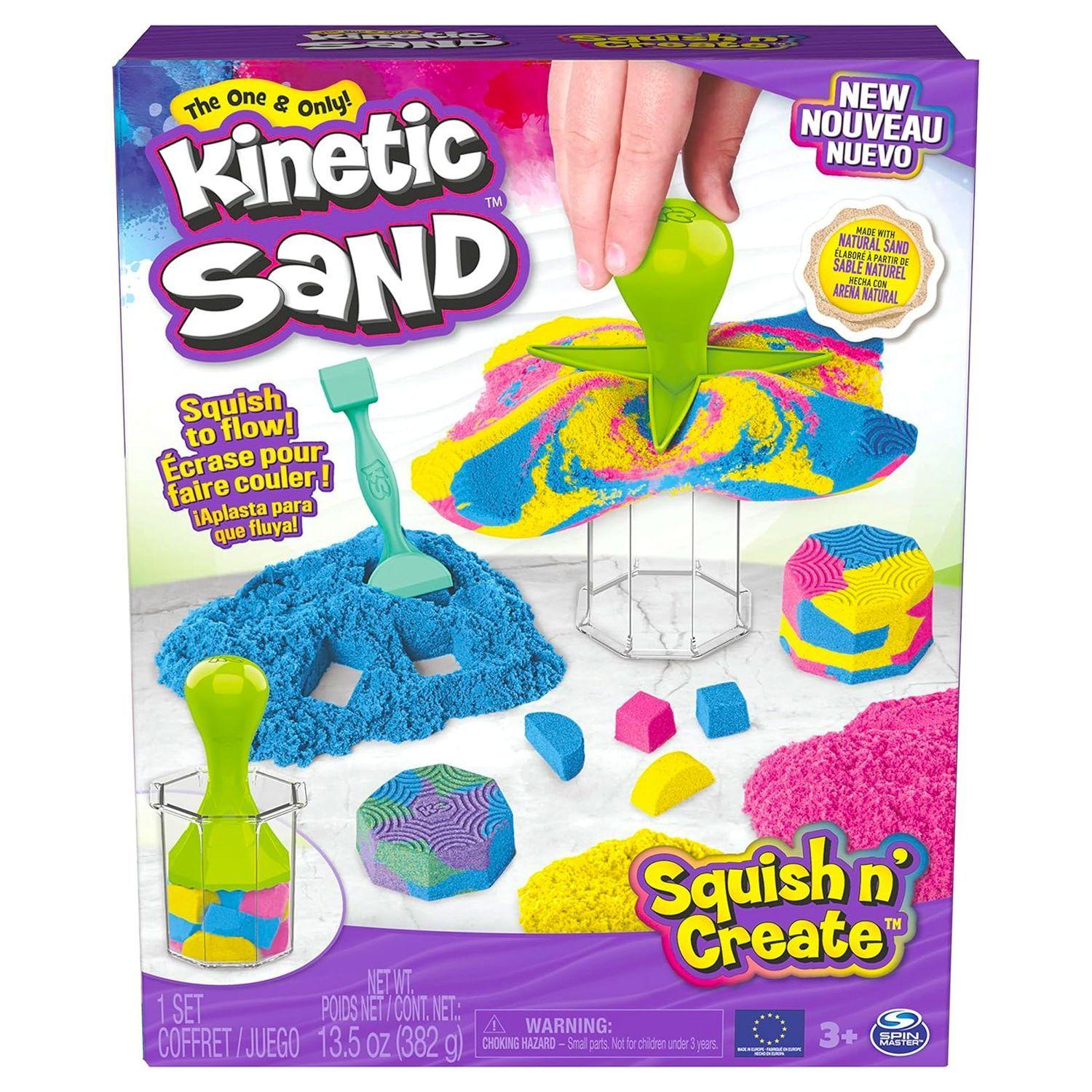 Arena Mágica "Aplasta y Crea"-Kinetic Sand-0