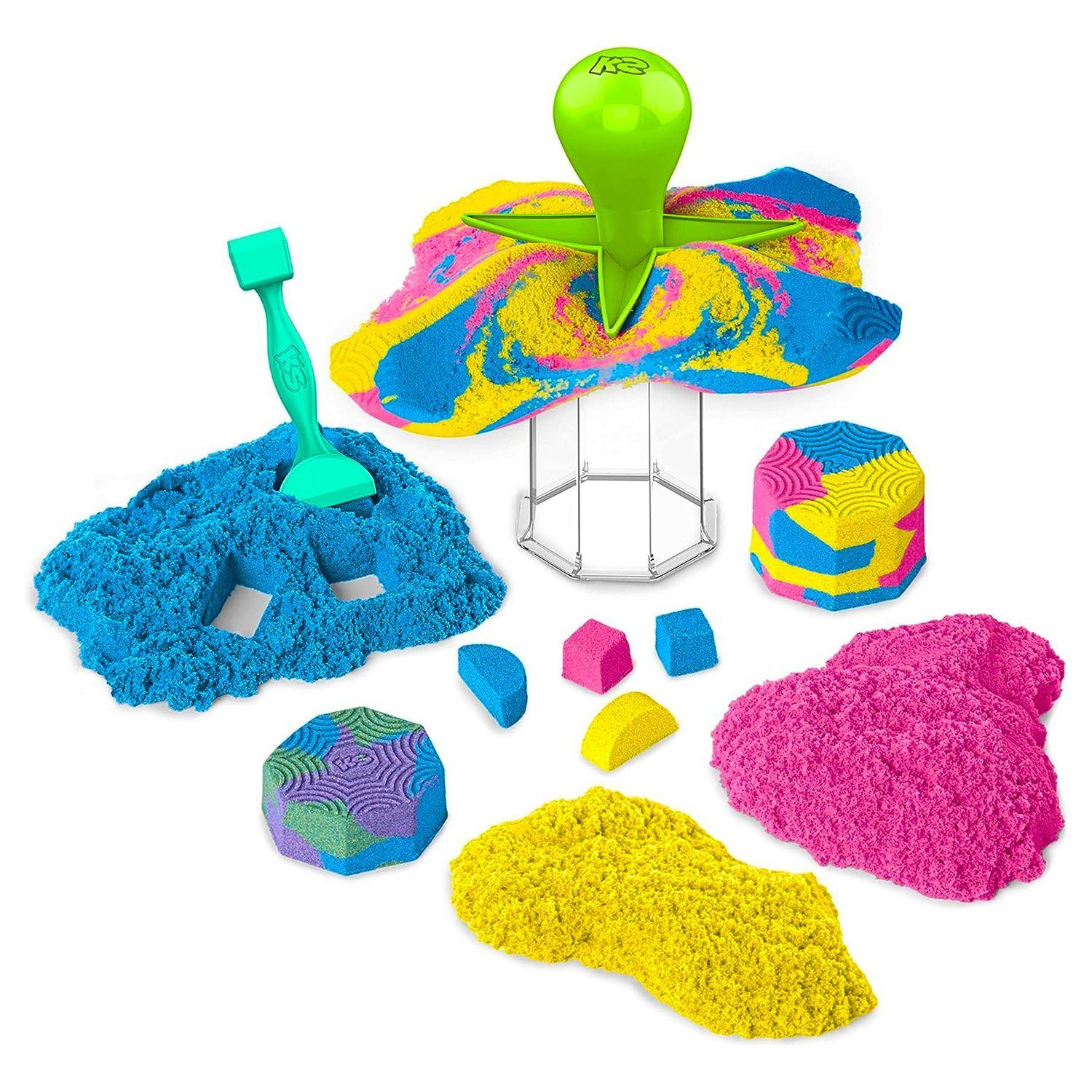 Arena Mágica "Aplasta y Crea"-Kinetic Sand-1