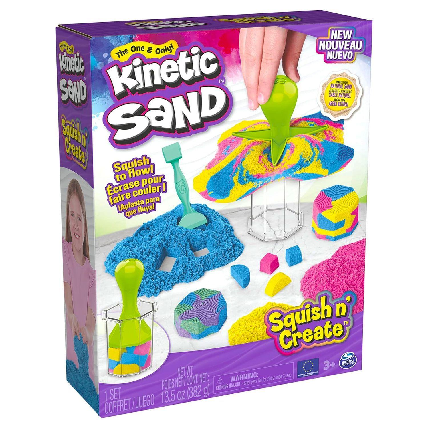 Arena Mágica "Aplasta y Crea"-Kinetic Sand-4