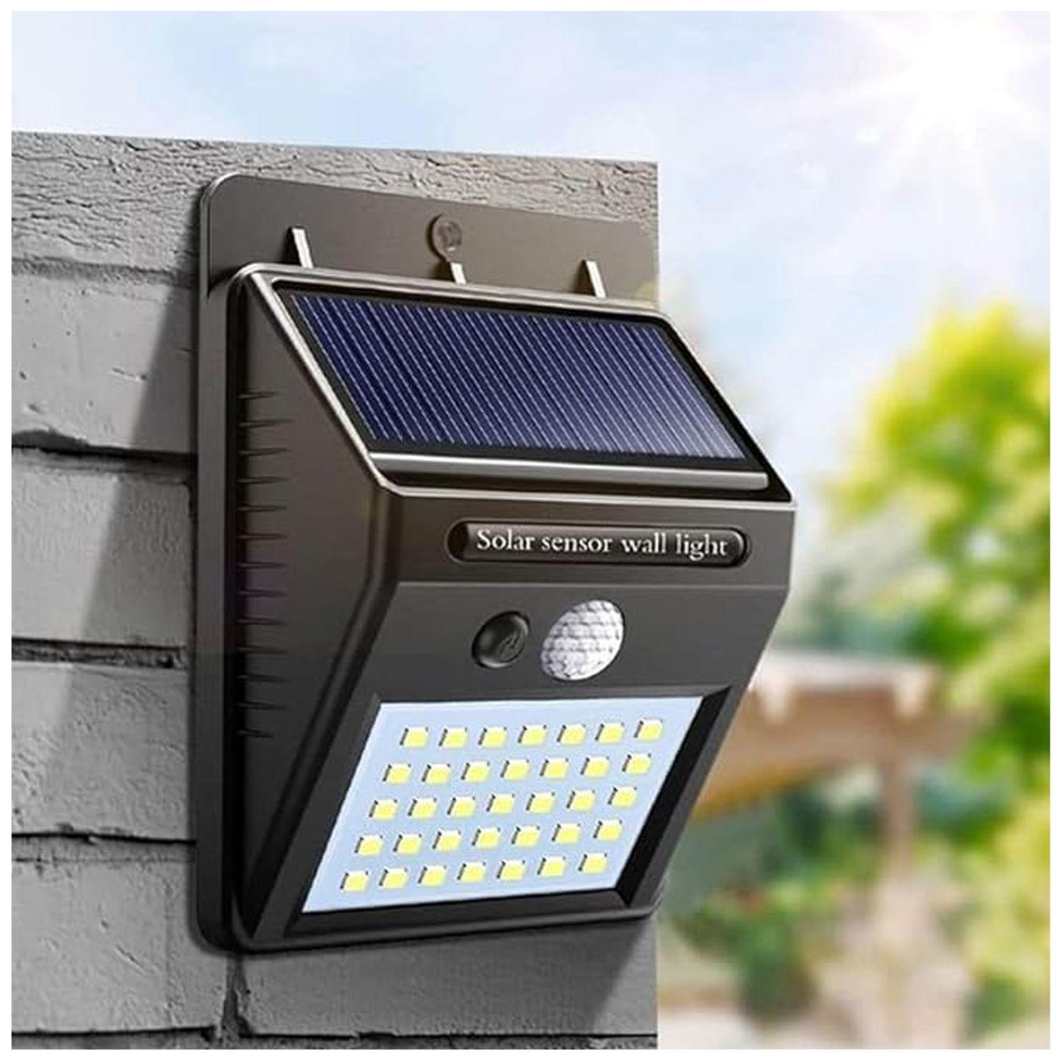Foco Solar LED Con Sensor De Movimiento 5W-2