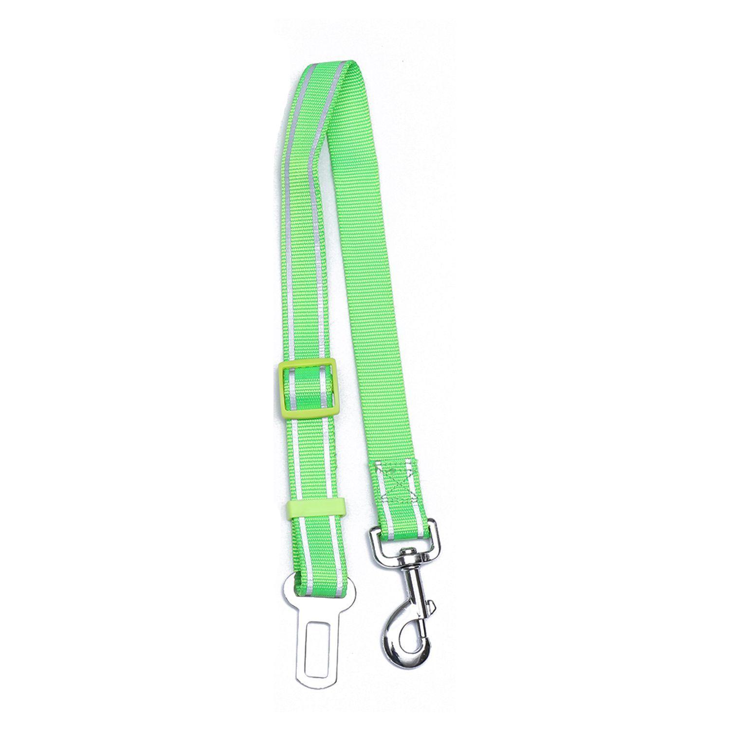 Cinturón de Seguridad Mascotas Para Autos Celeste, Negro ó Verde-1