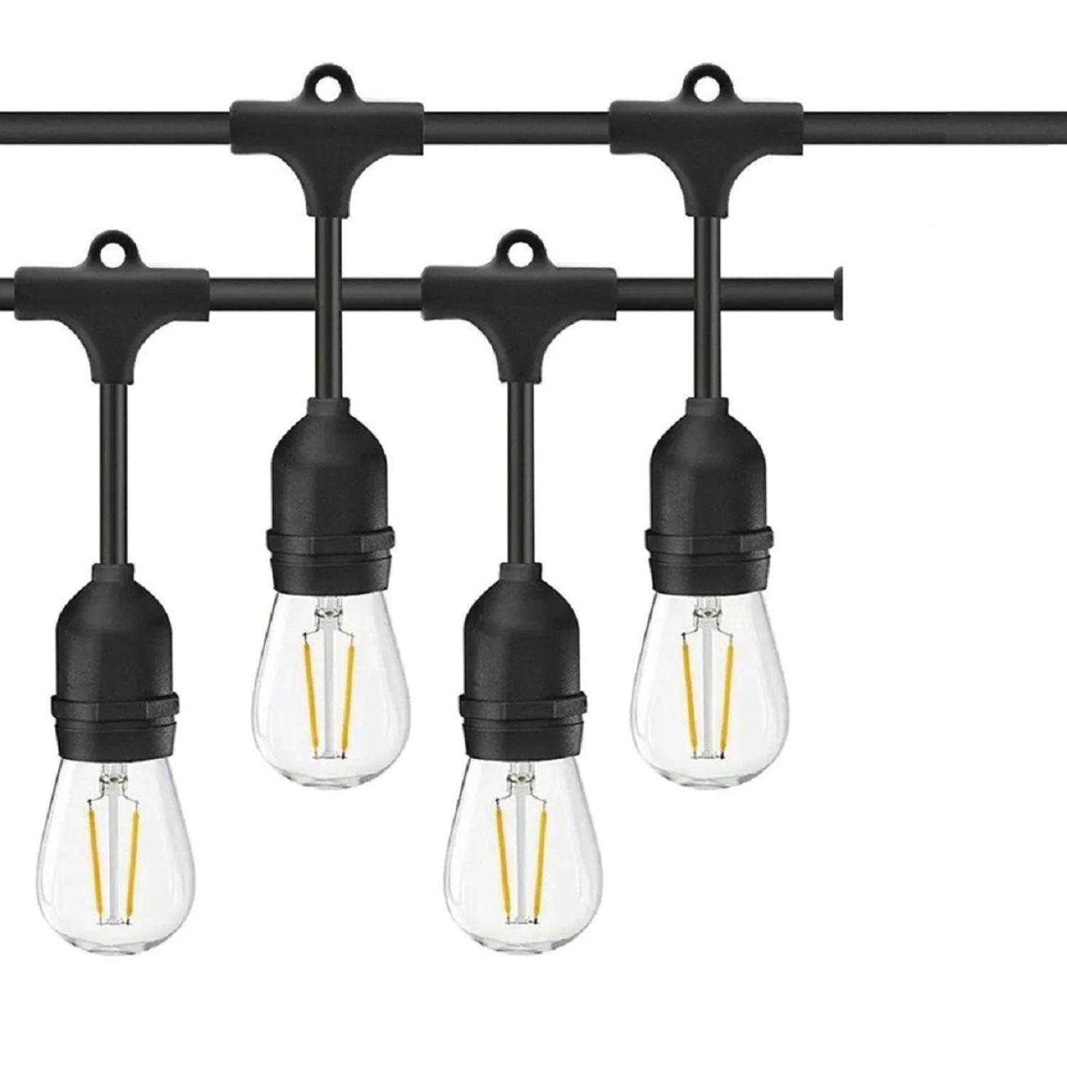 Guirnalda Exterior 5 Metros Incluye 10 Ampolletas 1W Cálido-2