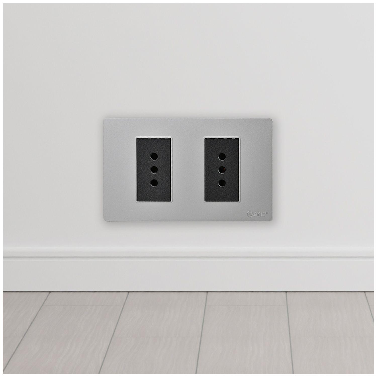 Pack 20 Placas Doble con Soporte Metálico - Gris-5