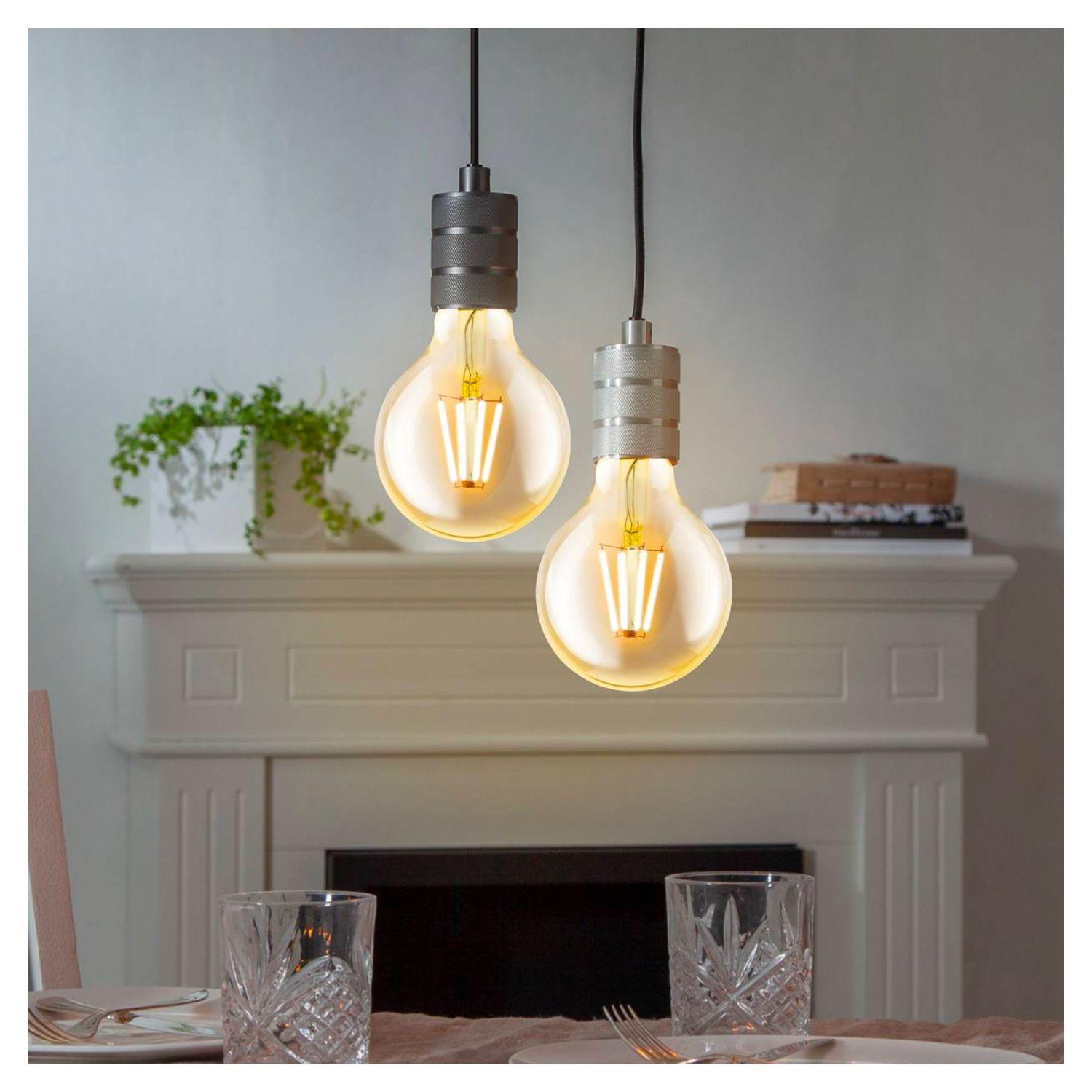 Pack 3 Ampolleta 8W E-27 G125 Filamento Cálido-3