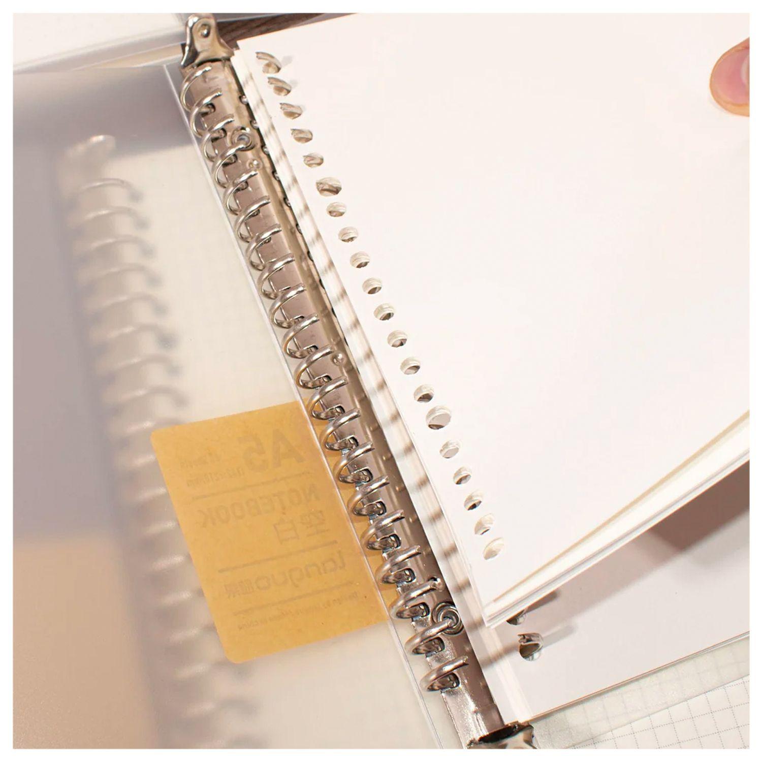 Libreta Anillada Tipo Binder A5 Diseño Cuadros-3