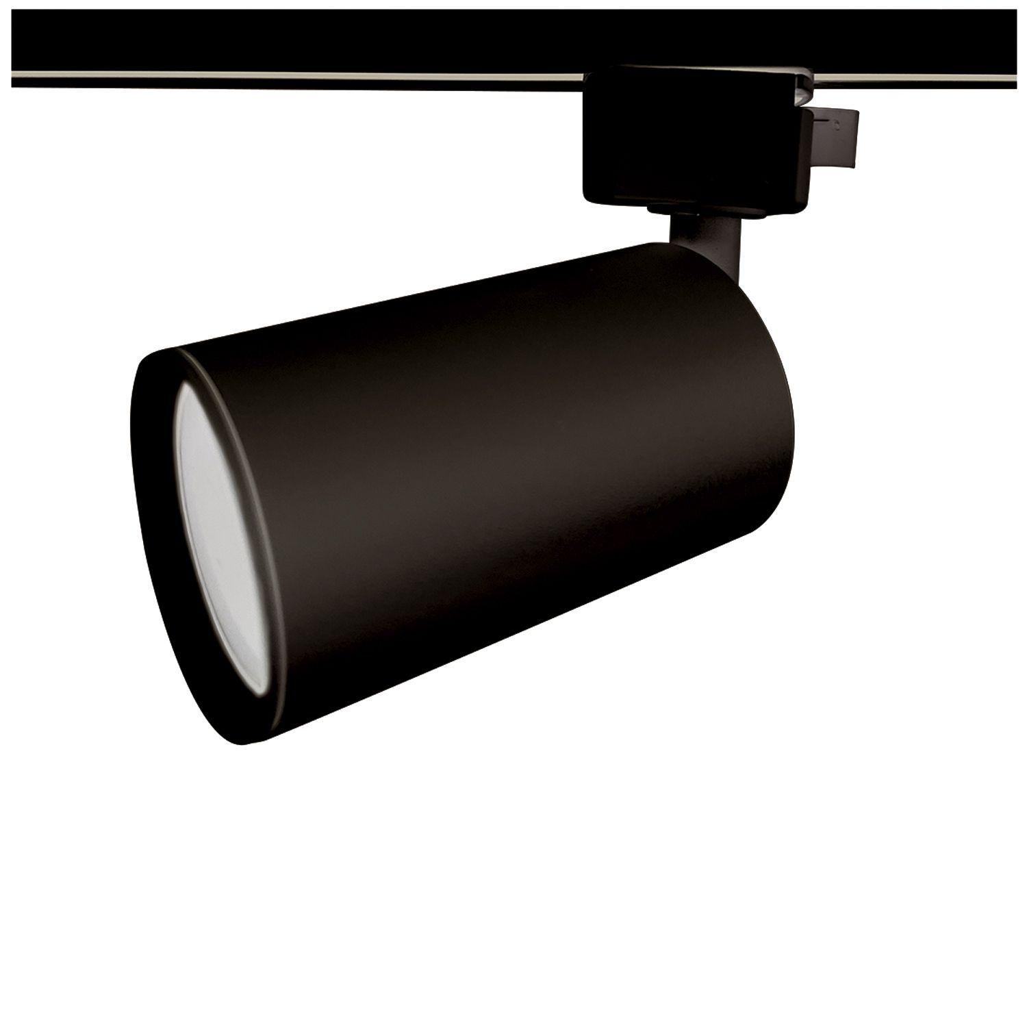 Foco Riel Monofásico 1xGU-10 Altair Negro-1