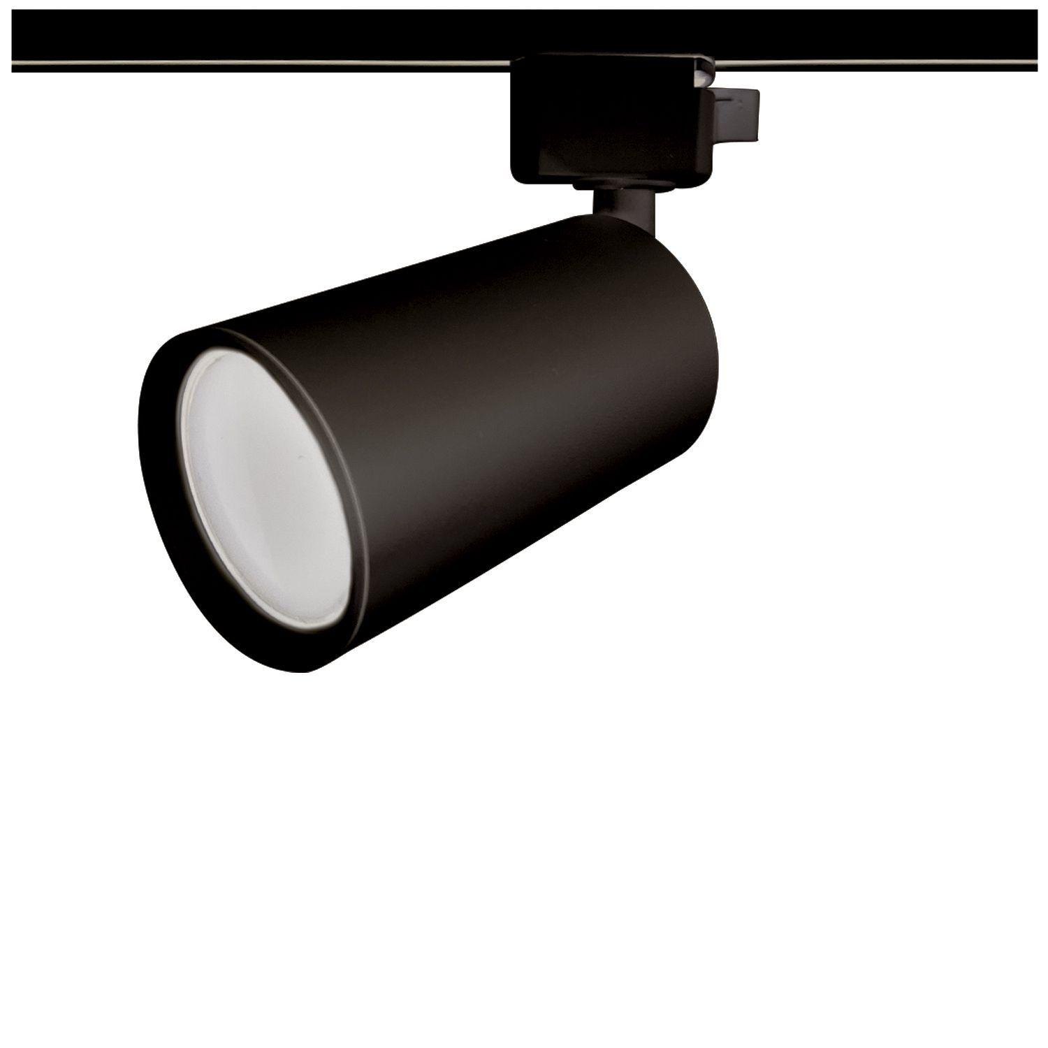 Foco Riel Monofásico 1xGU-10 Altair Negro-0