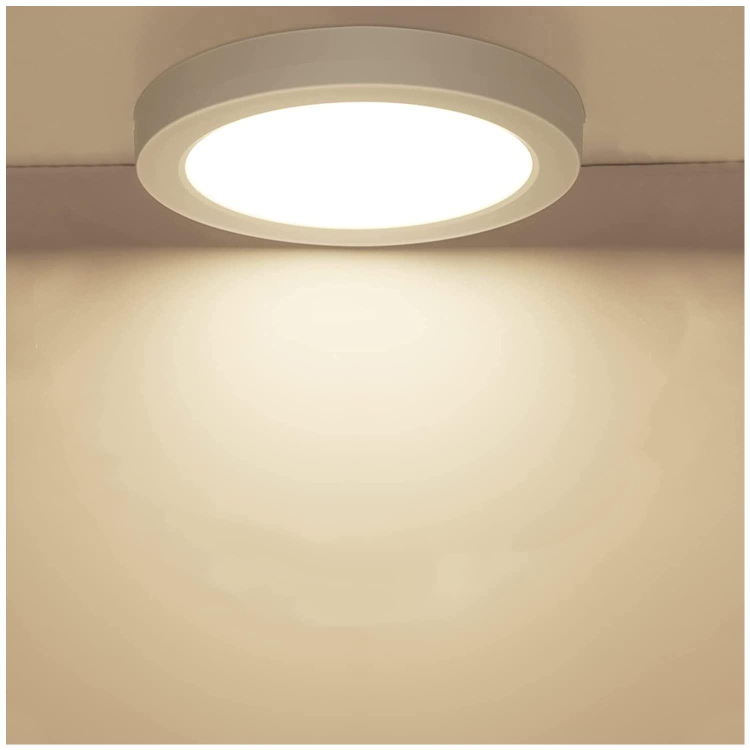 Pack 10 Paneles LED 18W Sobrepuesto Redondo DL252 G2 Philips - Cálido-6