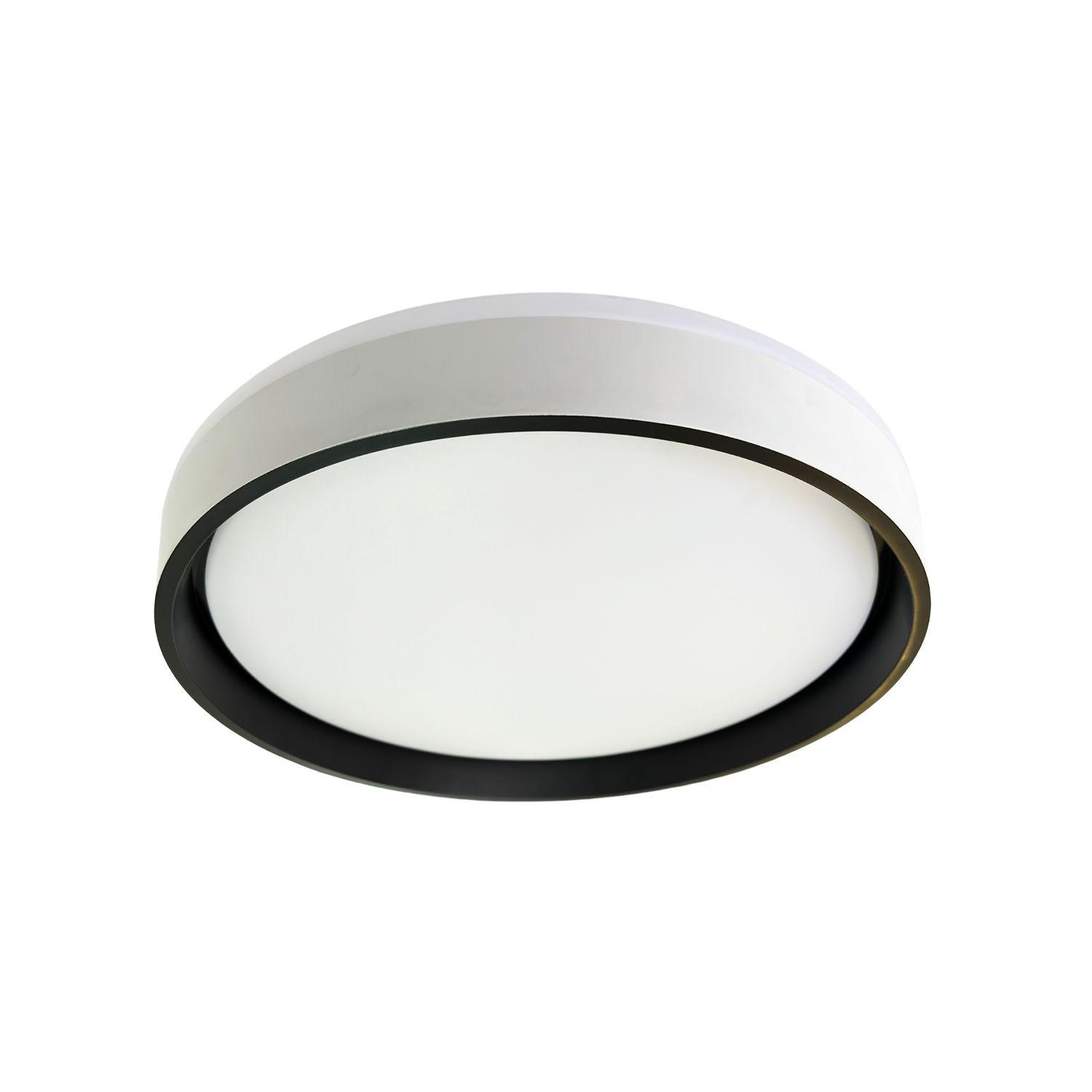 Lámpara LED C/Control 3 Colores 48w Borde  Negro Taurus I-0
