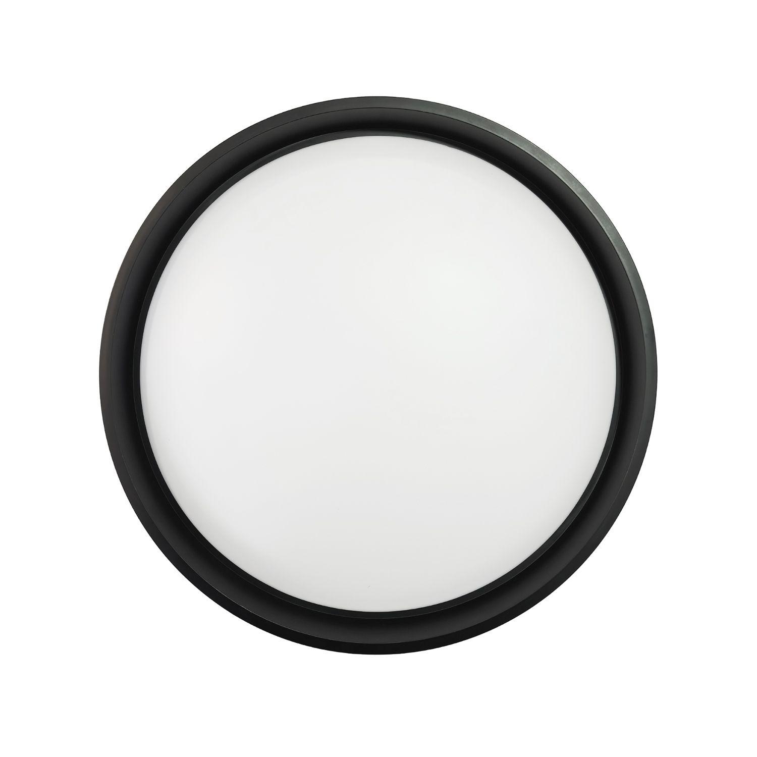 Lámpara LED C/Control 3 Colores 48w Borde  Negro Taurus I-3