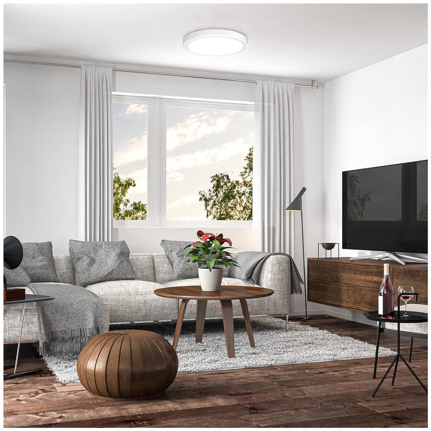 Pack 5 Paneles LED 18W Sobrepuesto Redondo DL252 G2 Philips - Frío-7