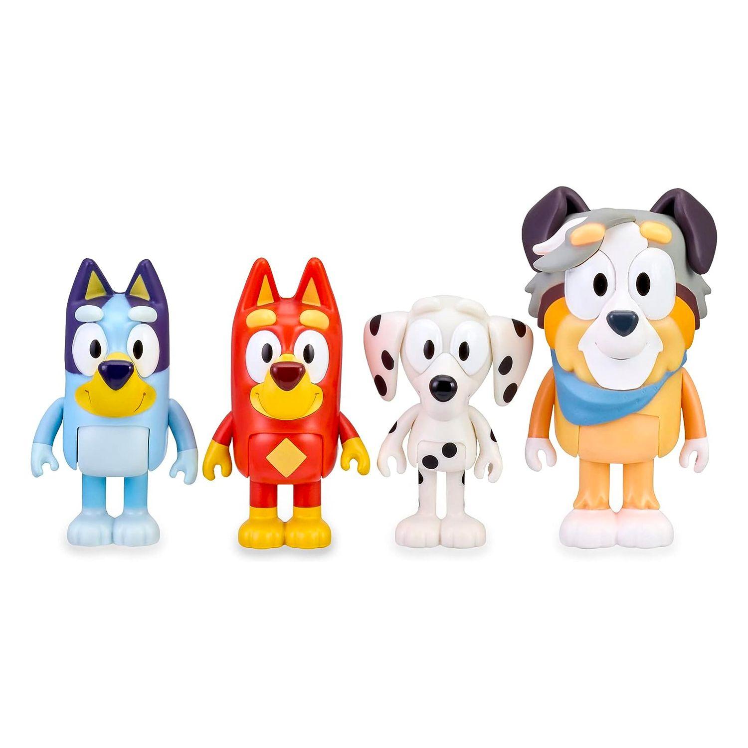 Set de 4 Figuras Serie Bluey “School Pack”-1