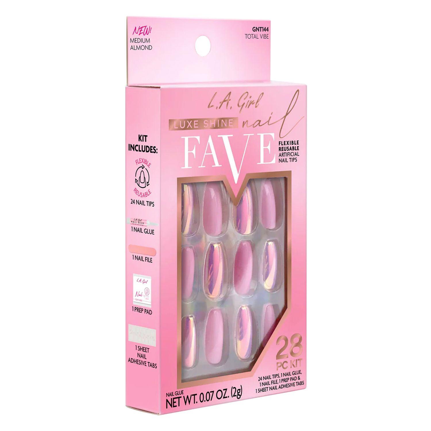 Set de uñas press on “Luxe Shine Nail Fave”Total Vibe - L.A Girl-2