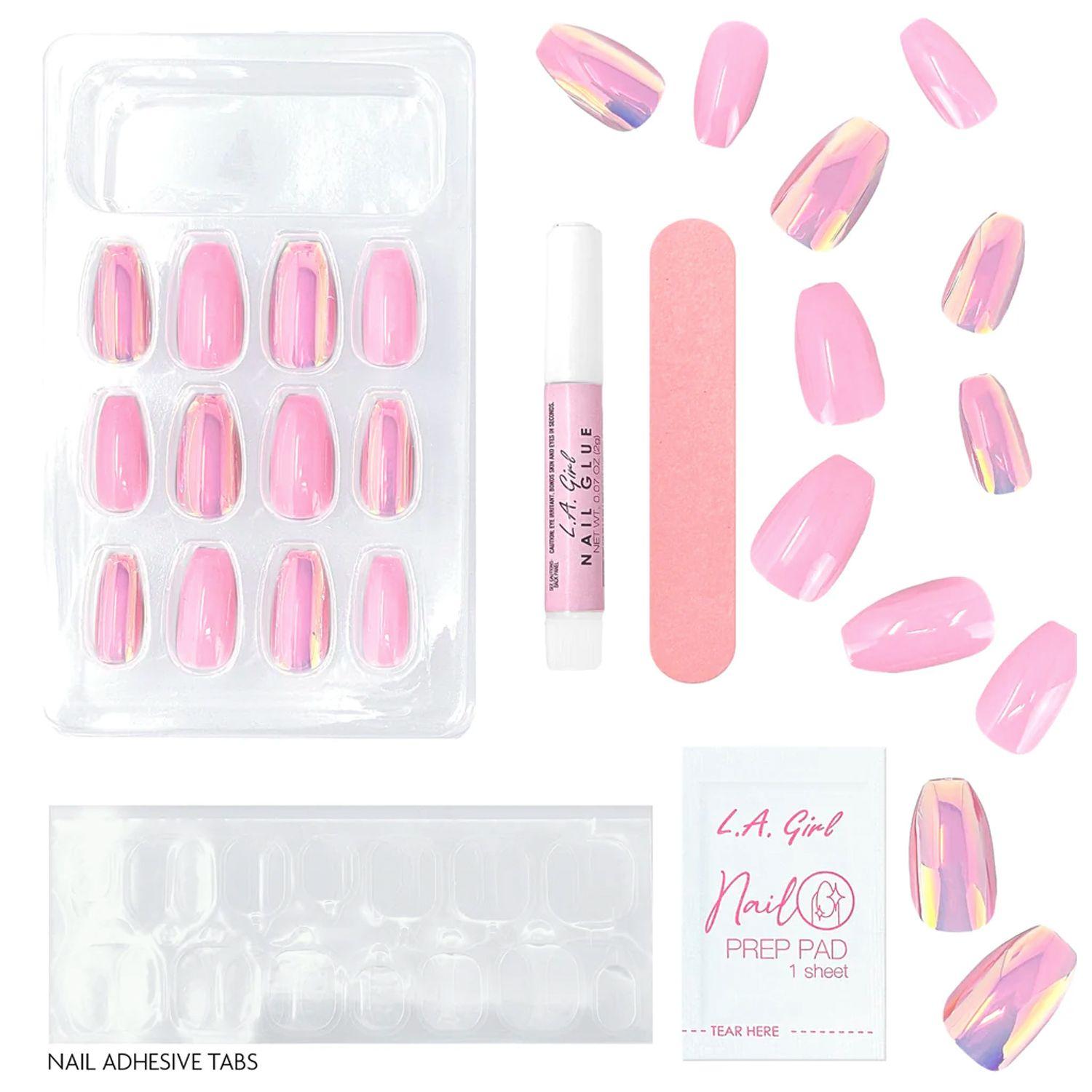 Set de uñas press on “Luxe Shine Nail Fave”Total Vibe - L.A Girl-3
