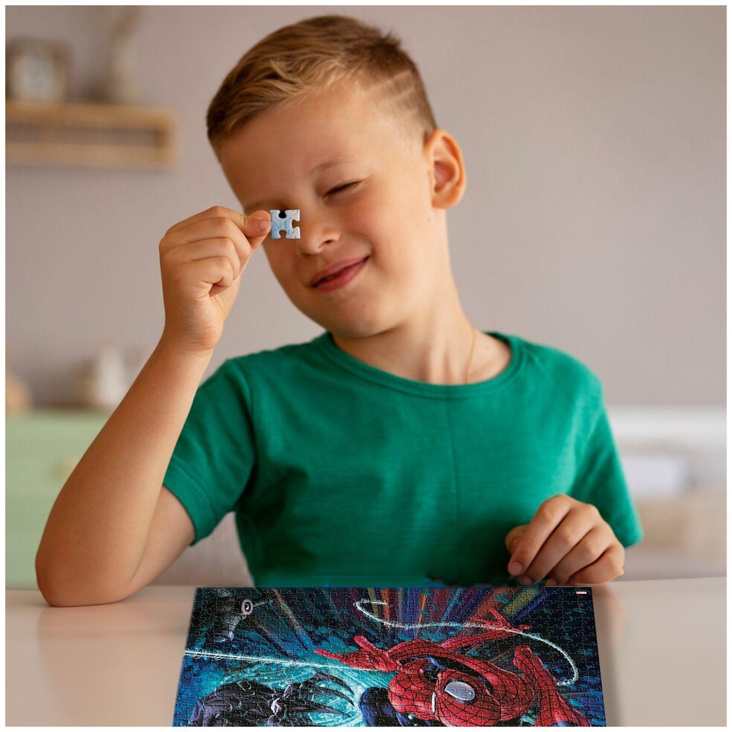 Rompecabezas Coleccionable "Spiderman v/s Venom" 1000 Piezas-4