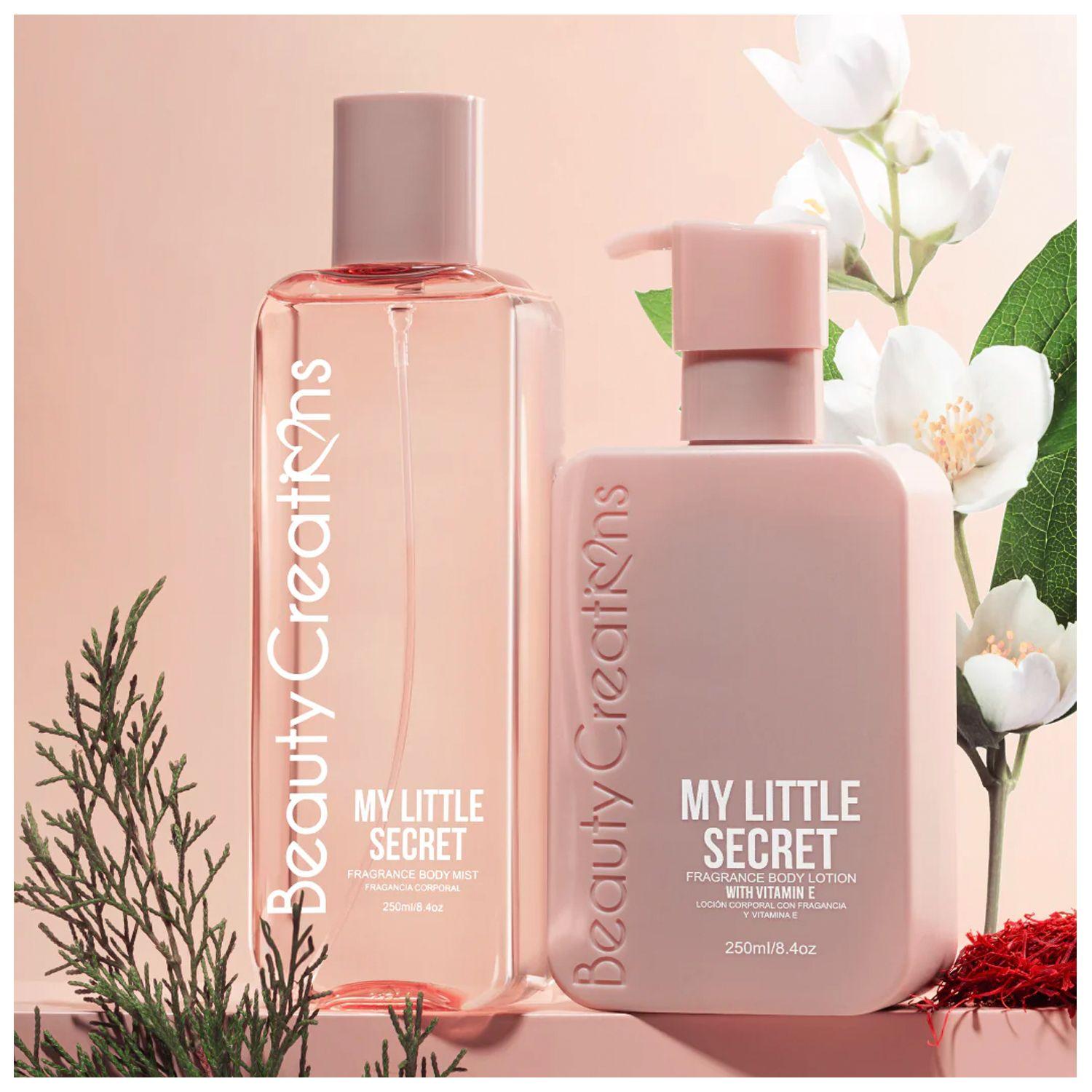 Set “Loción y Mist Corporal My Little Secret - Beauty Creations-1
