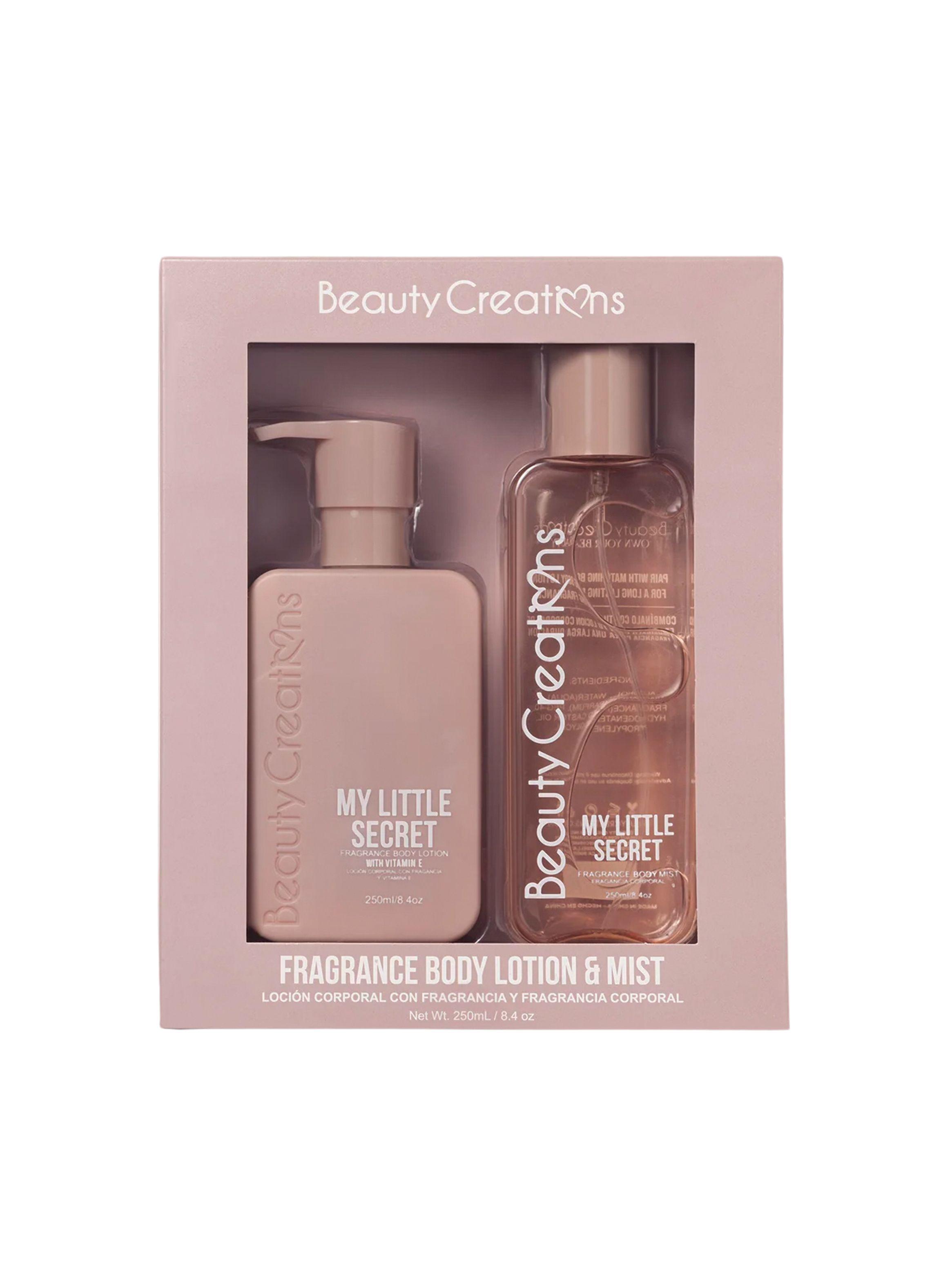 Set “Loción y Mist Corporal My Little Secret - Beauty Creations-0