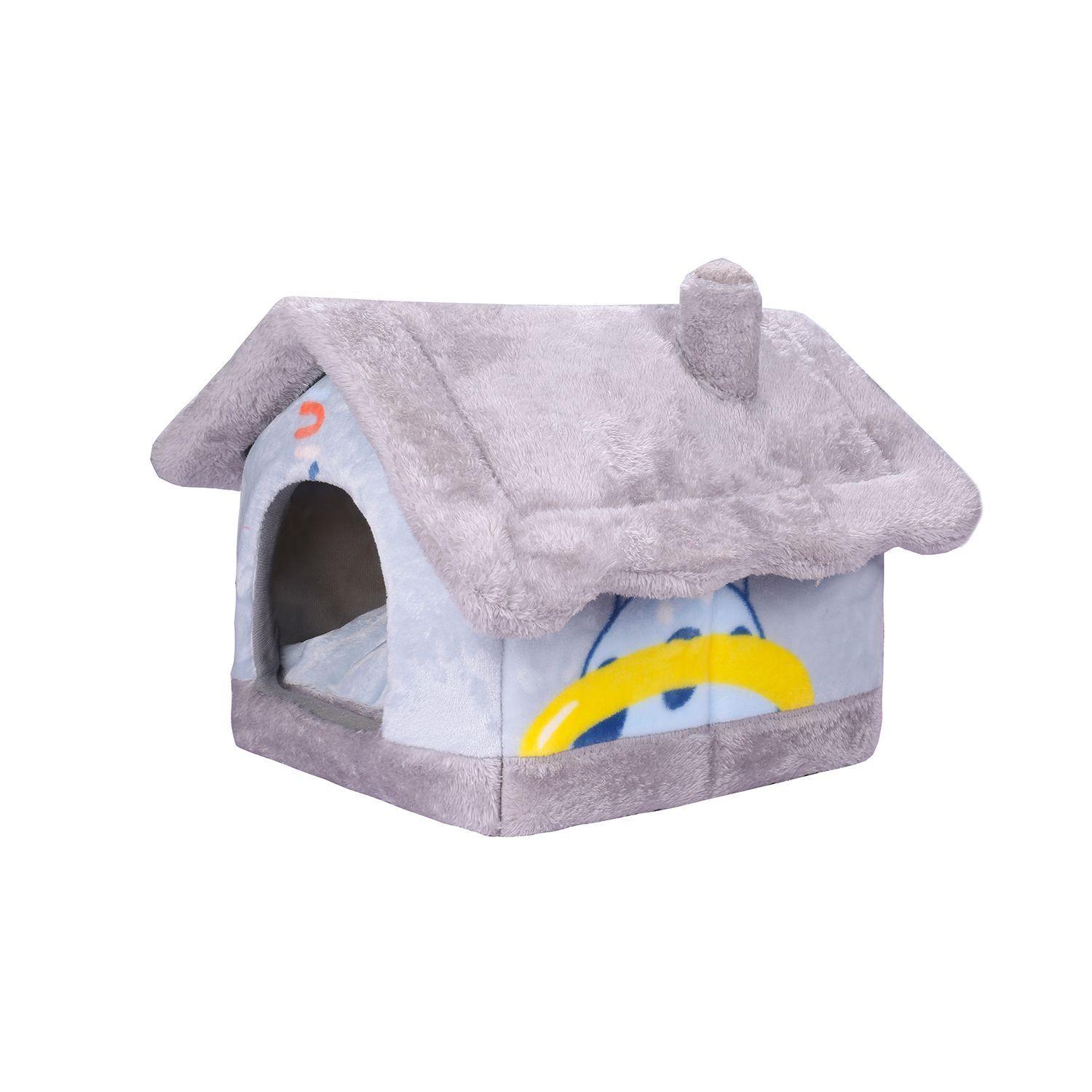Casa de Felpa Para Mascotas Tamaño Mediano-2