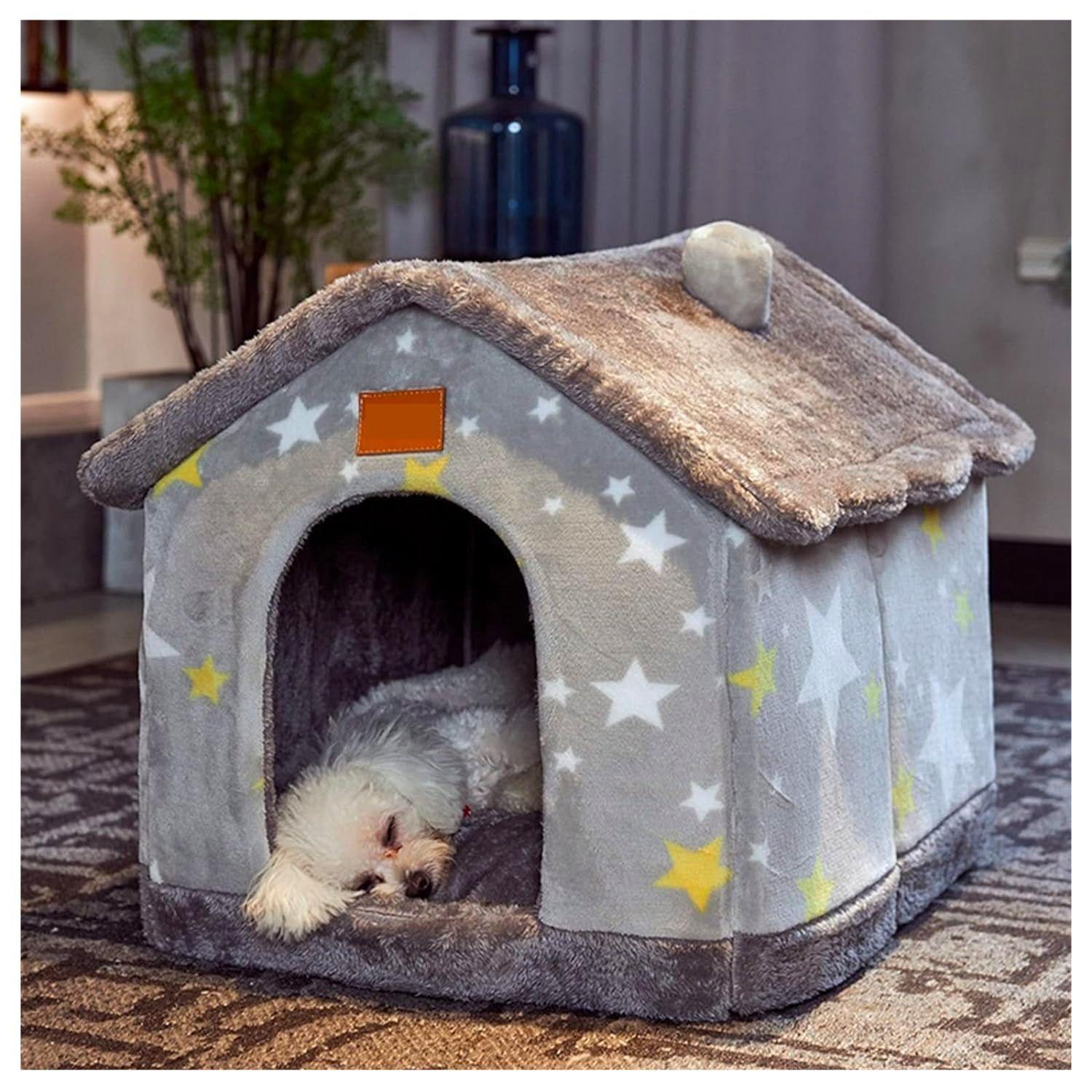 Casa de Felpa Para Mascotas Tamaño Mediano-5