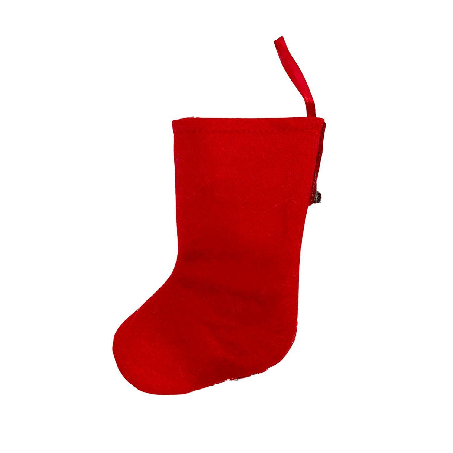 Bota Navideña Roja 24 cms-3