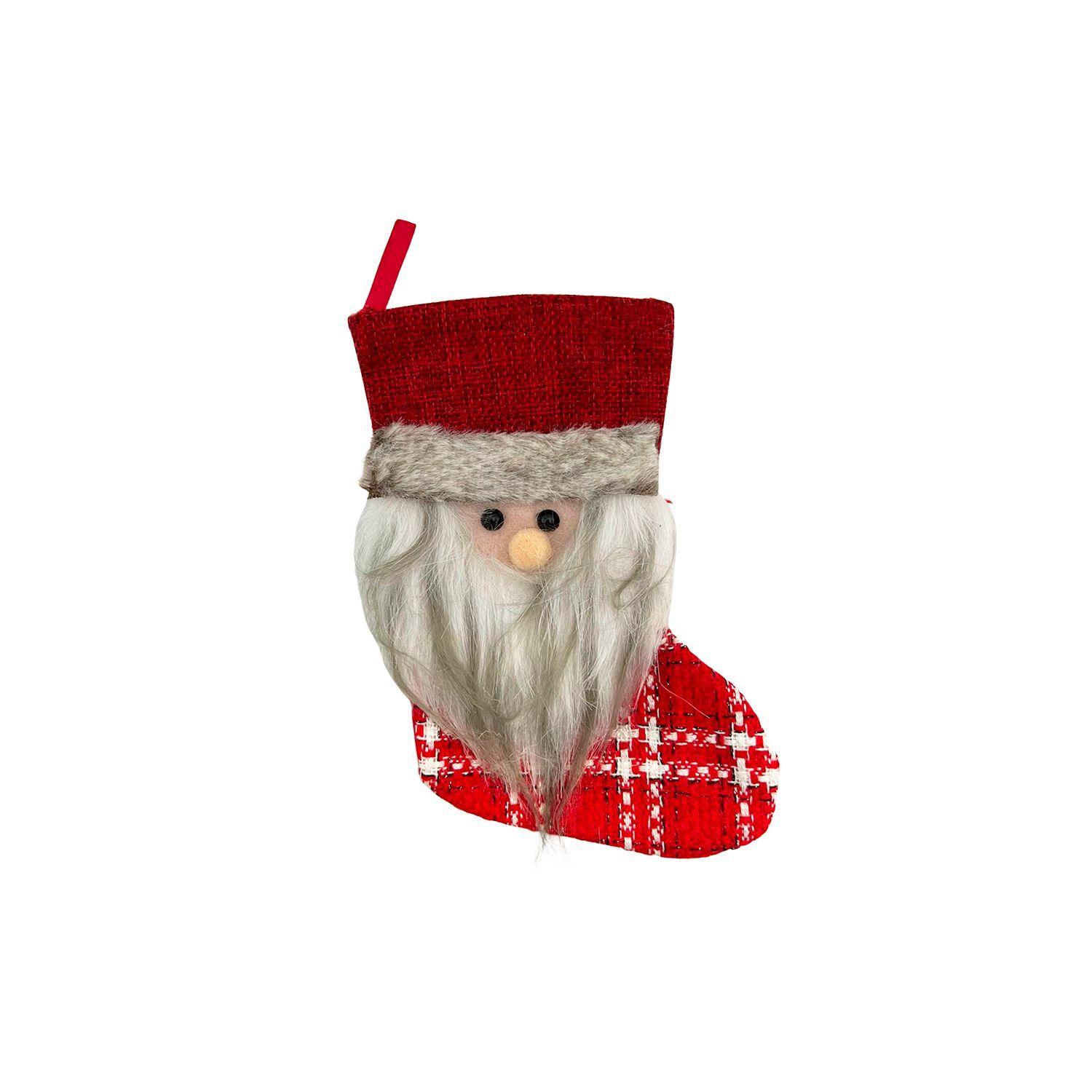 Bota Navideña Roja 24 cms-0