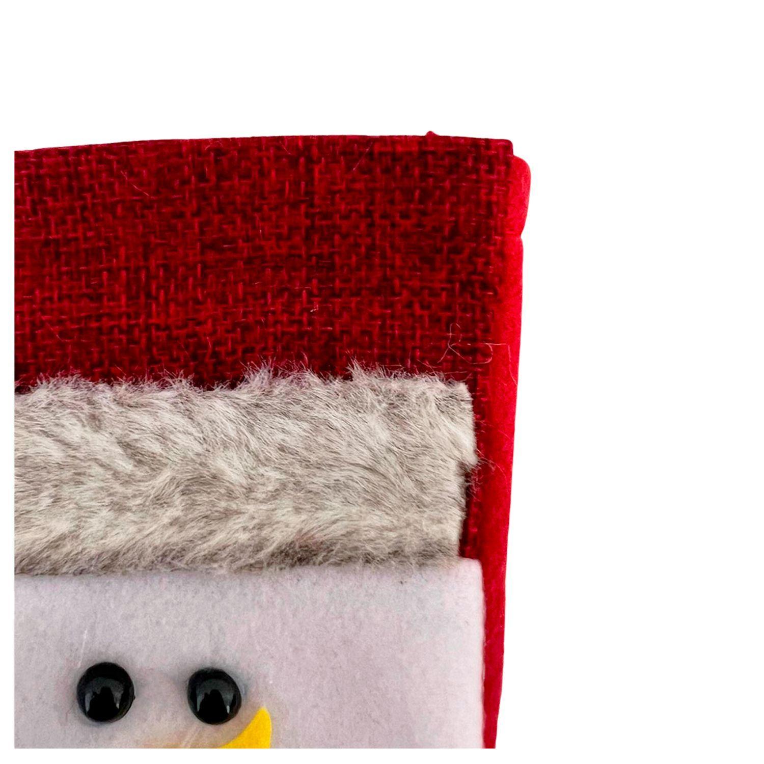 Bota Navideña Roja 24 cms-4