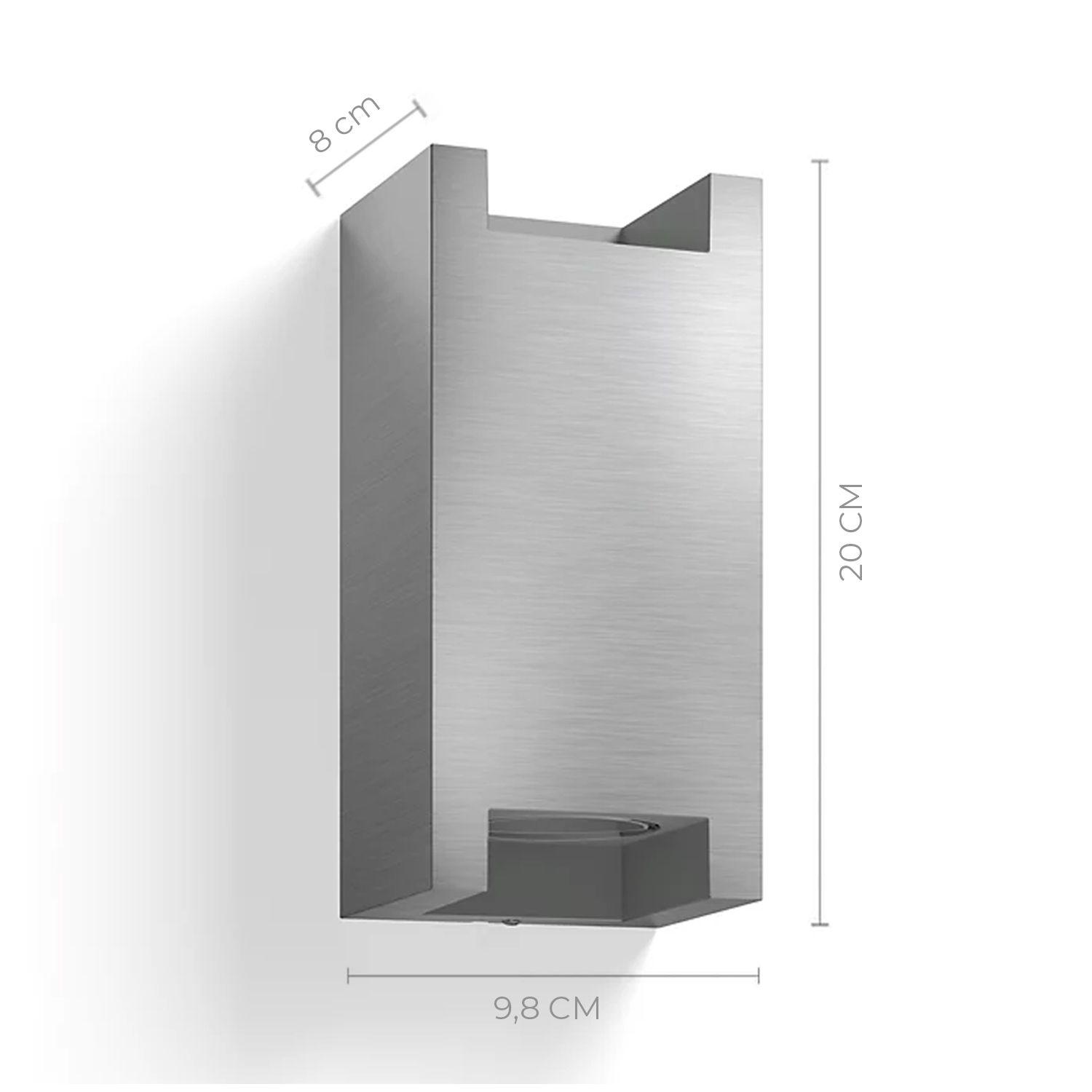 Apliqué Pared "Trowel" Gris 5 W GU10 Incluye Ampolleta - Cálido-2