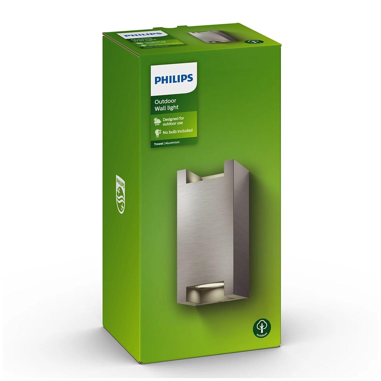 Apliqué Pared "Trowel" Gris 5 W GU10 Incluye Ampolleta - Cálido-4