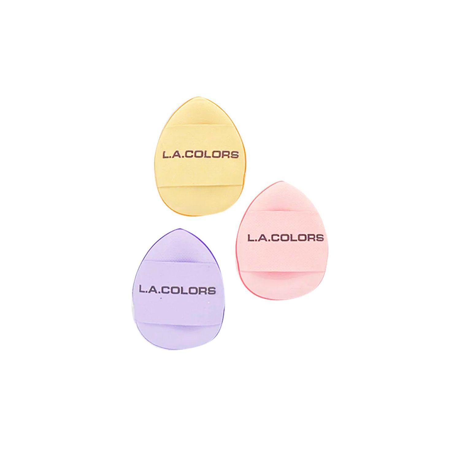 Set 3 mini esponjas de maquillaje “Precision” L.A Colors-2