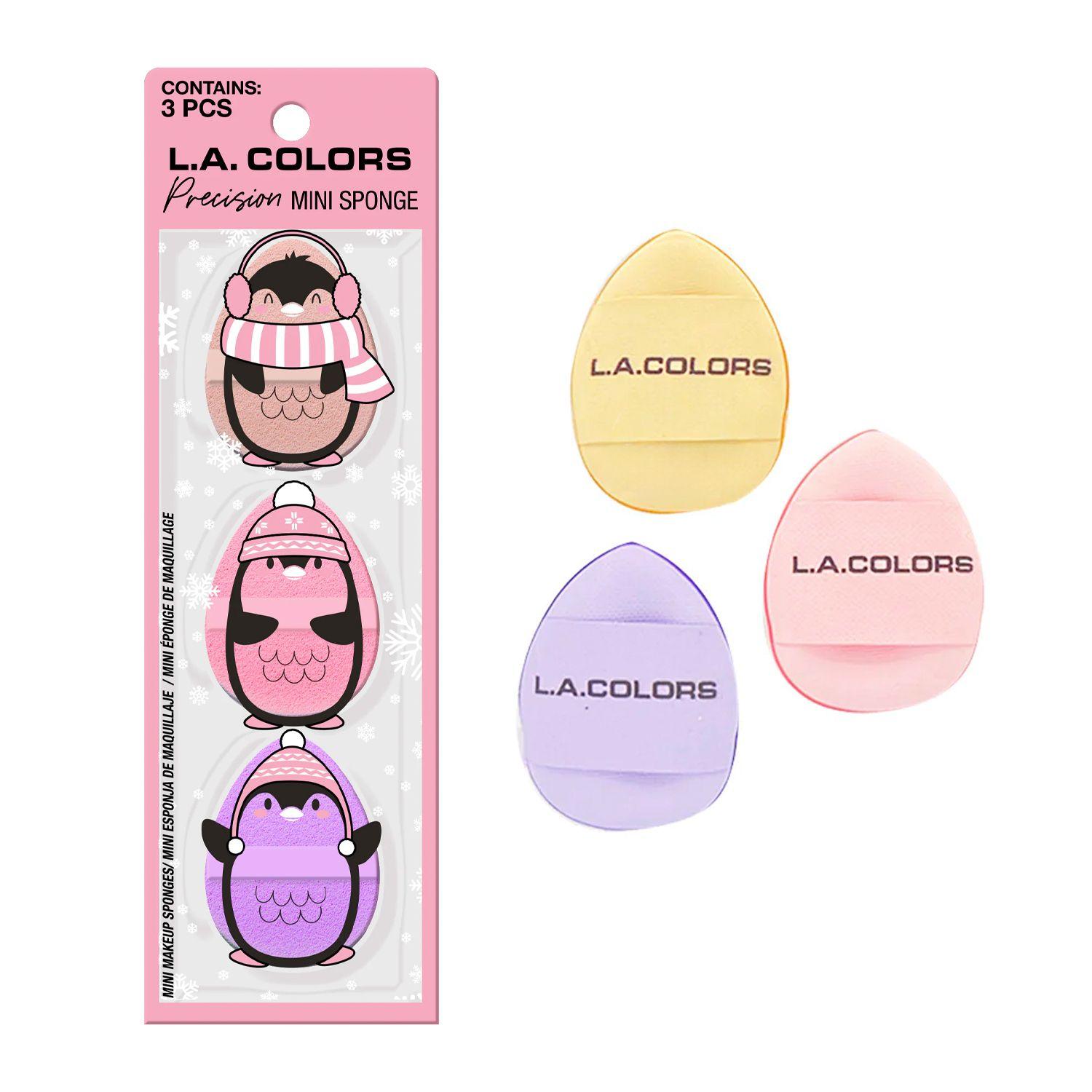 Set 3 mini esponjas de maquillaje “Precision” L.A Colors-3