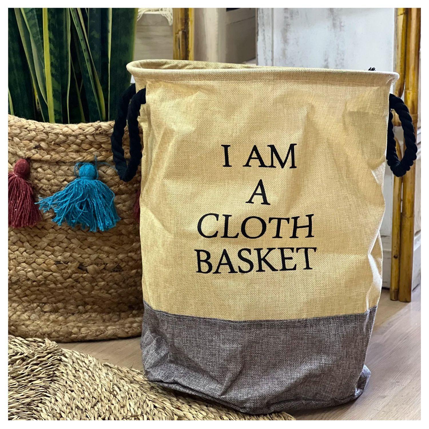 Canasto Vintage para ropa Sucia Plegable-6