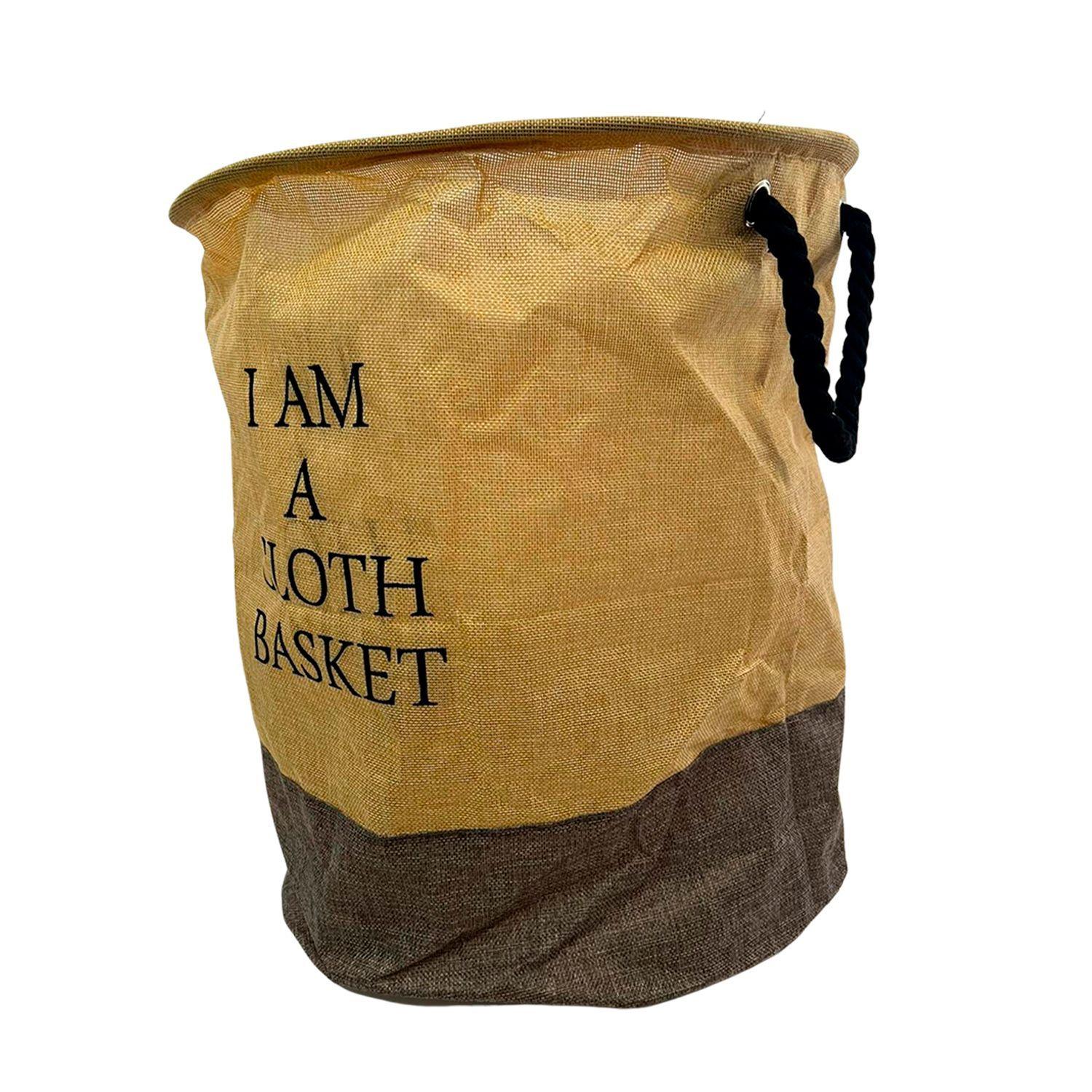 Canasto Vintage para ropa Sucia Plegable-3