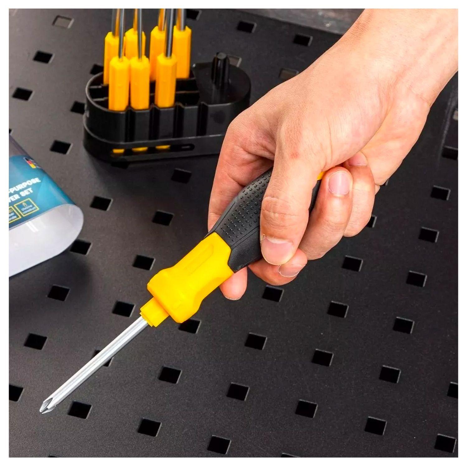 Set 9pcs de Atornilladores Multipropósito- Deli-1