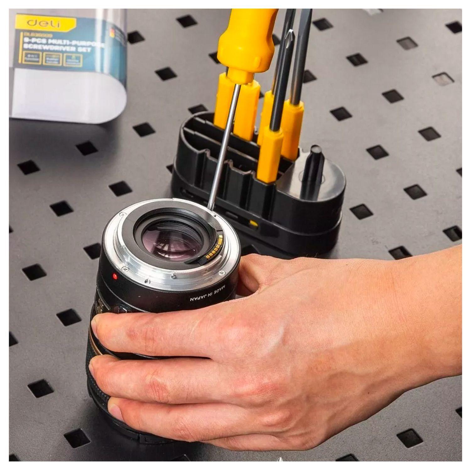 Set 9pcs de Atornilladores Multipropósito- Deli-3