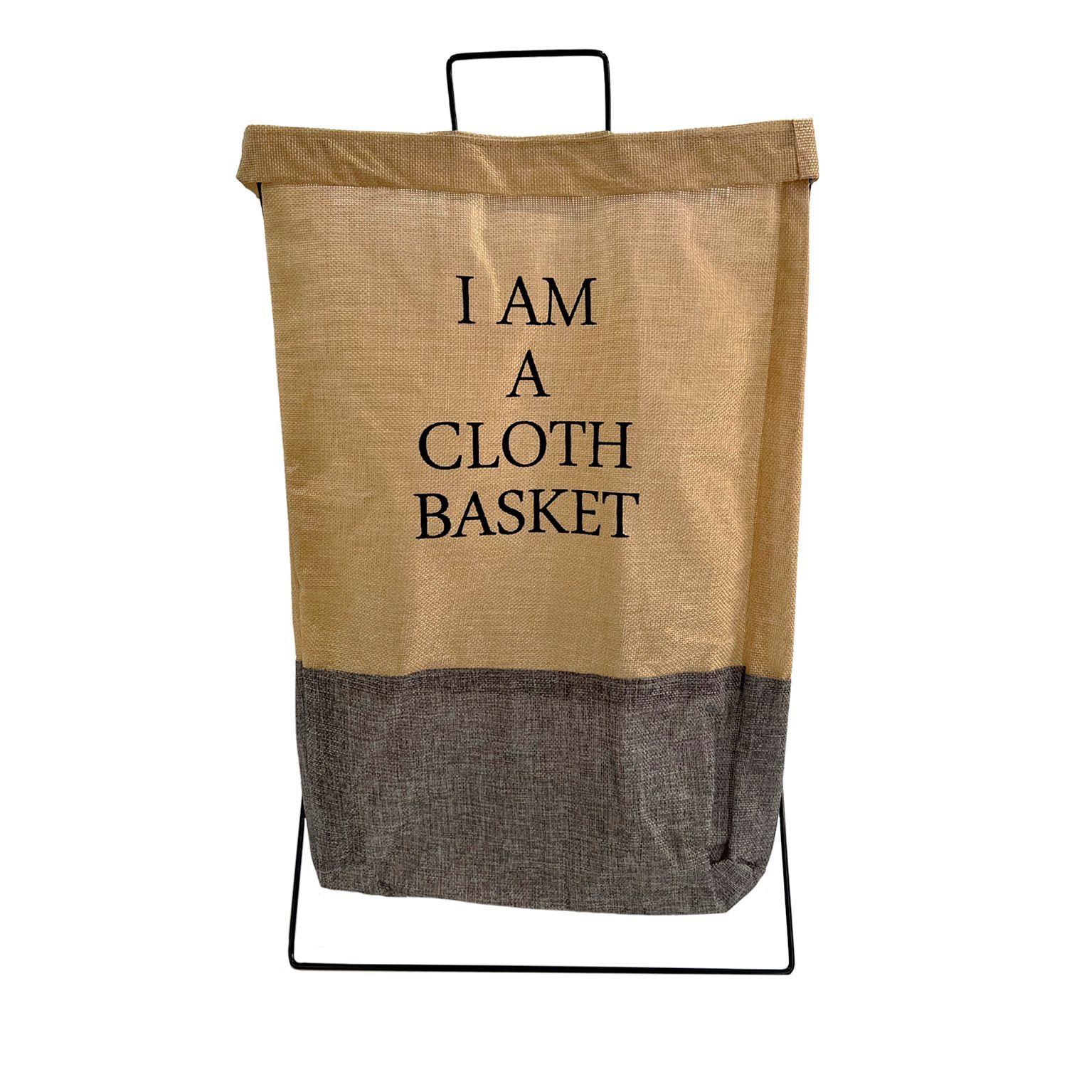 Canasto Cuadrado Vintage Plegable para Ropa Sucia-3