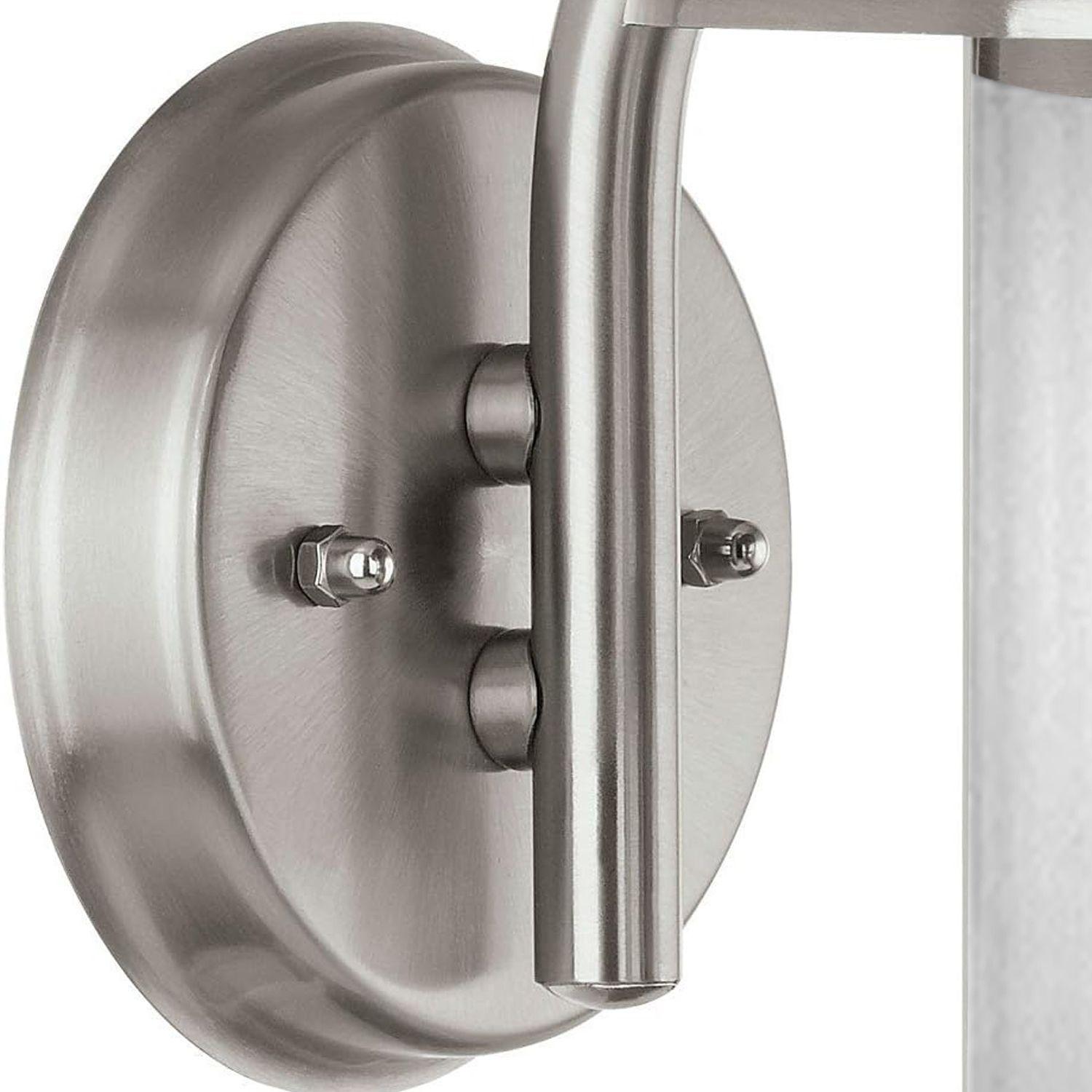 APLIQUE LED INOXIDABLE PORTA E27-2