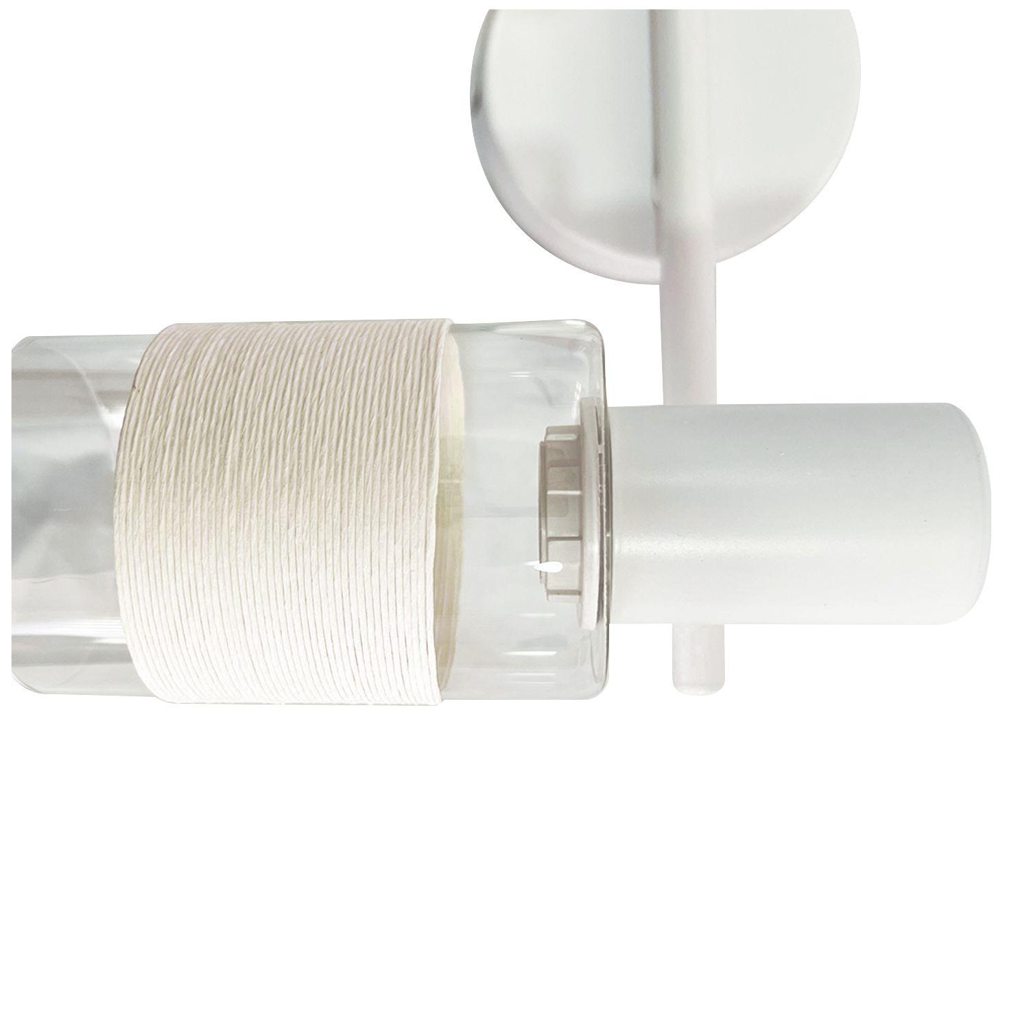 Foco Apliqué Sobrepuesto 2xE-14 Zaurak Blanco Incluye Ampolleta Fría-4