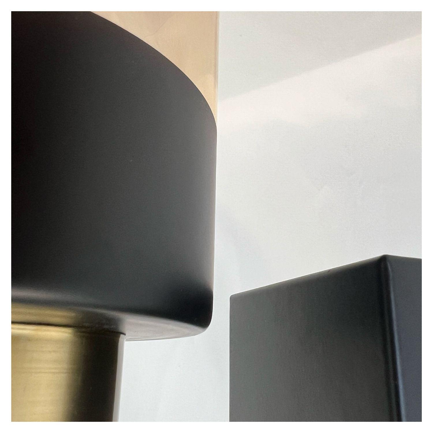 Apliqué Pared Simple Dorado Lesath Pantalla Redonda E-27 Ampolleta Cálida-5