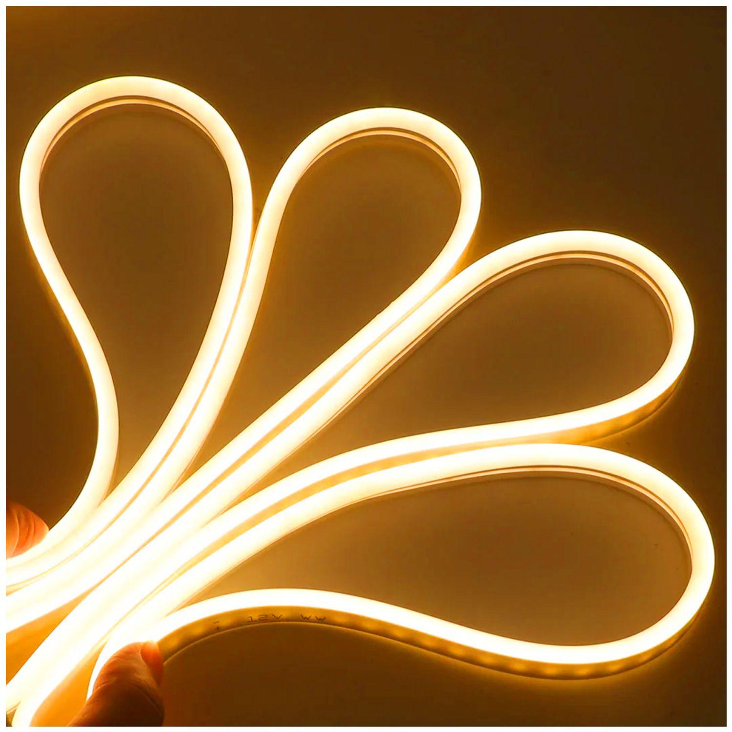 Cinta LED Neón Flexible 5M Colores - Amarillo-2