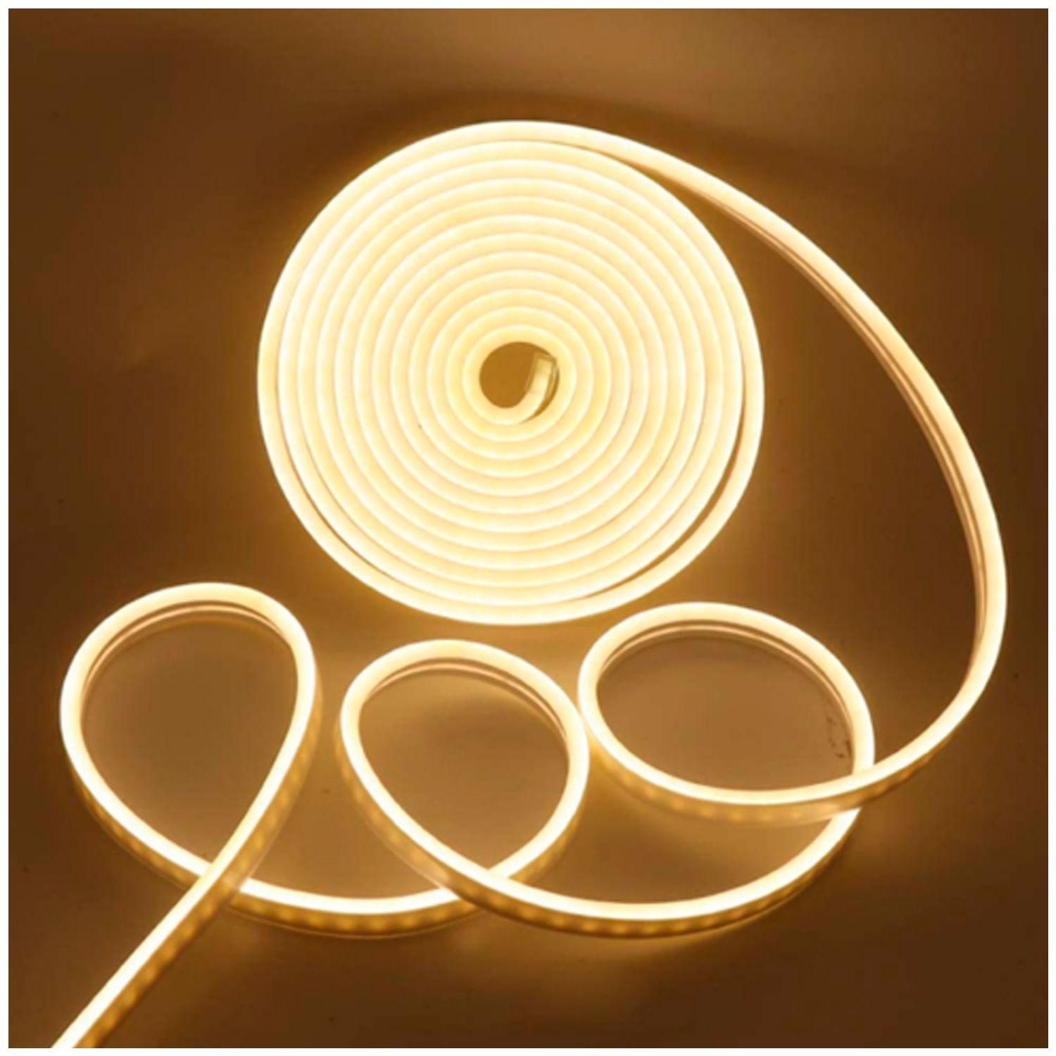 Cinta LED Neón Flexible 5M Colores - Amarillo-5