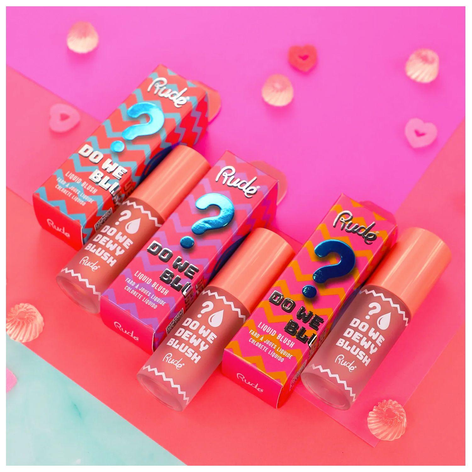 Rubor LíquidoDo we dewy blush Peachy Pink - Rude Cosmetics-3