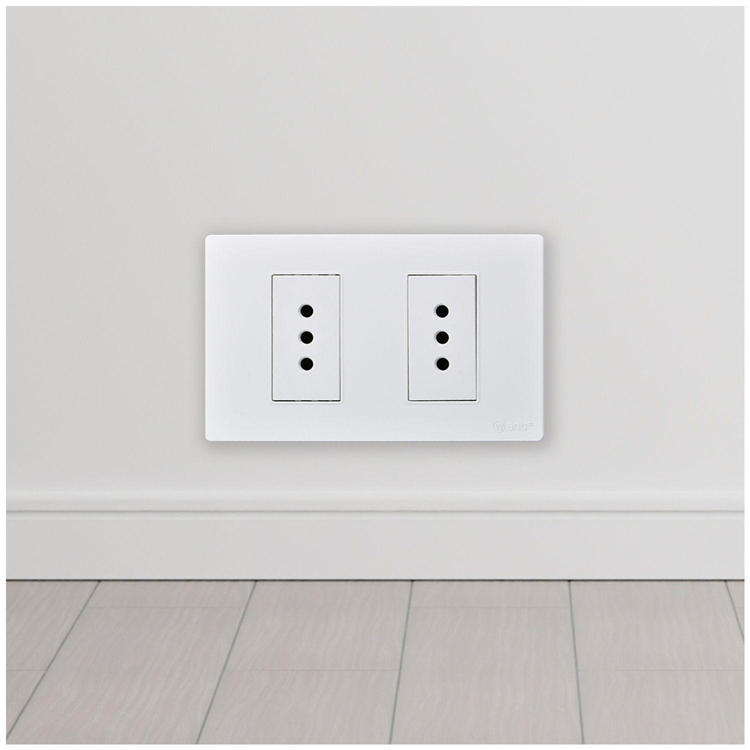 Pack 20 Placas Doble con Soporte Metálico - Blanco-5