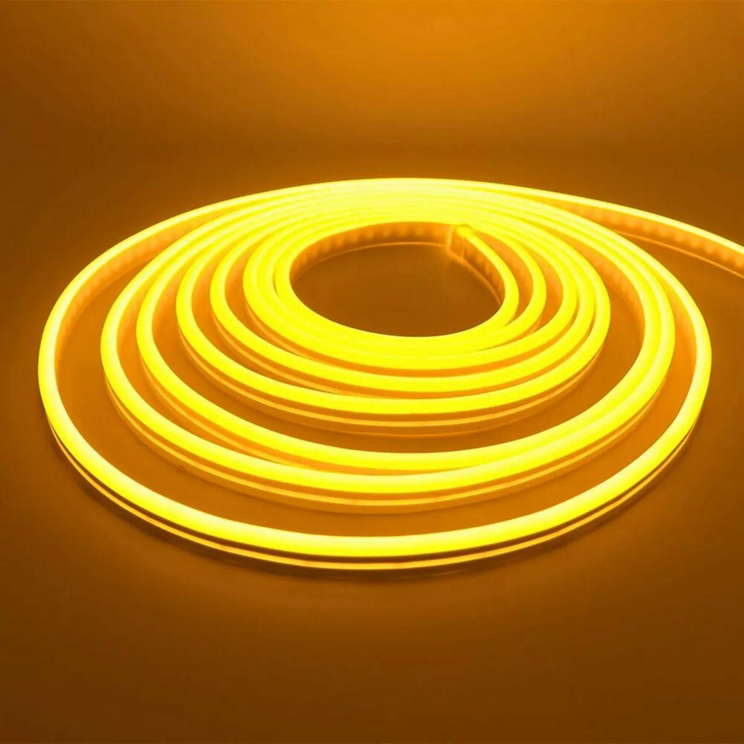 Cinta LED Neón Flexible 5M Colores - Dorado-2