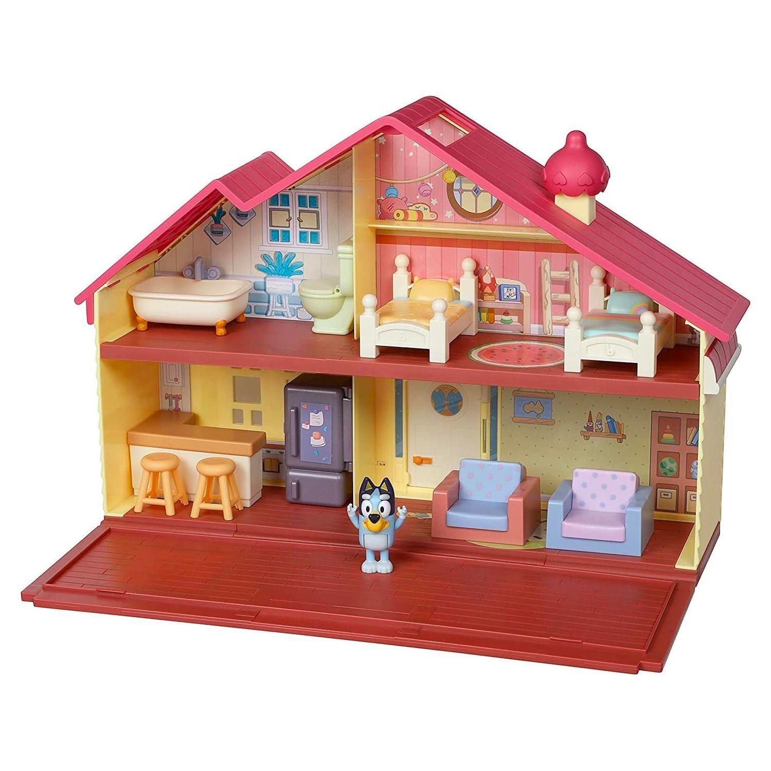 Casa Familiar de Juguete Bluey Incluye Accesorios-4