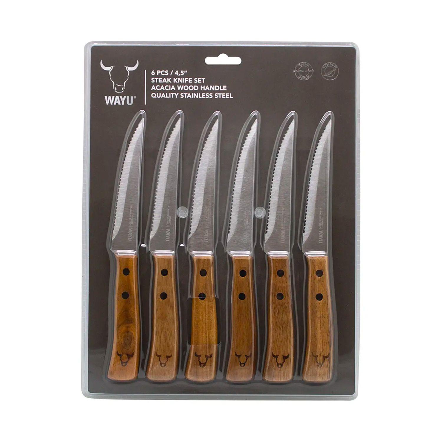 Set 6 Cuchillos para Carnes PRM – Wayu-2