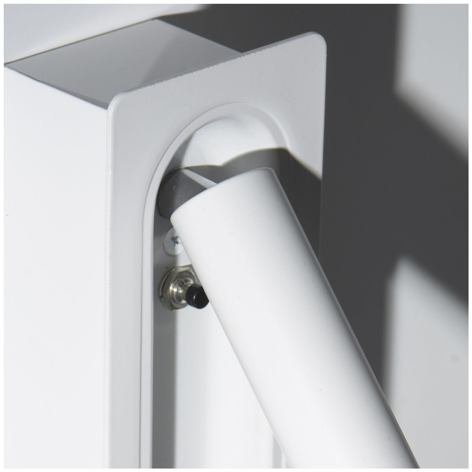 Apliqué Lector LED Uni 3W Blanco - Luz Cálida-6